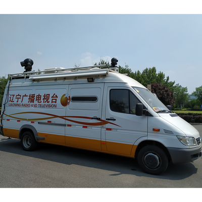 Customization OBV Outdoor Van for TV Station Broadcast Company Breaking News Broadcasting