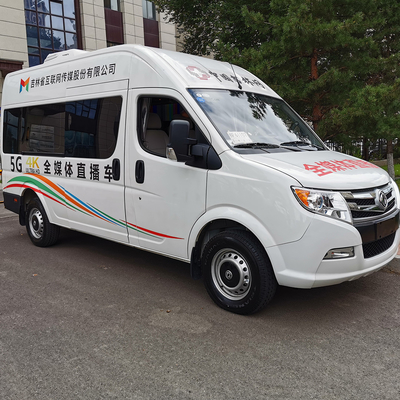 Customization OBV Outdoor Van for TV Station Broadcast Company Breaking News Broadcasting