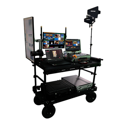 Equipment Storage Movie Shooting Studio Room Cart with Unfold Dimensions 120*60*92cm