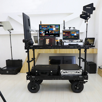 Equipment Storage Movie Shooting Studio Room Cart with Unfold Dimensions 120*60*92cm