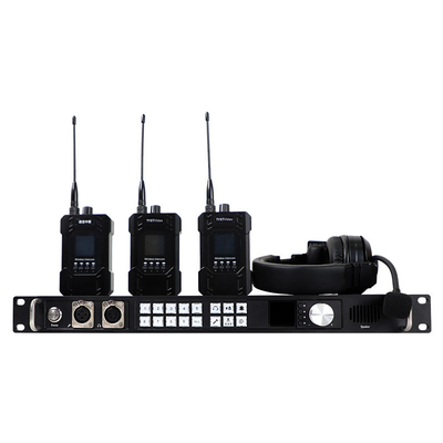 8-Channel Intercom Radio Communication Wireless Call System with Tally Light and Long Range