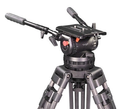 V600 Professional Camera Teleprompter Carbon Fiber Tripod Carry Bag for Video Shooting