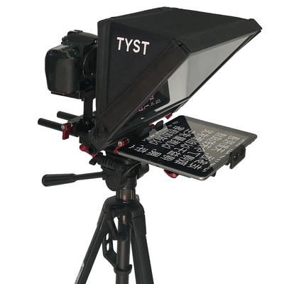 7-13 inch Portable Tablet Teleprompter for DSLR Video Shooting and Live Streaming