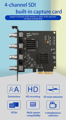 Live Room Audio and Video Acquisition Made Easy with 1080p HD Capture Card TY-4SDI