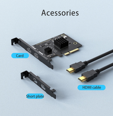Professional SMD Mounting Type 4K Audio Video Capture Card for Live Recording and OBS