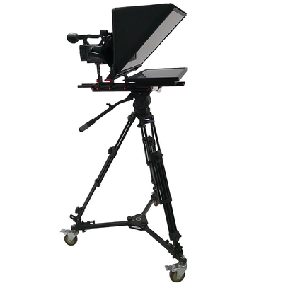 Customizable Font and Background Colors on 1000nit Monitor Teleprompter for TV Studio