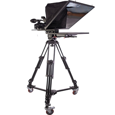 2mm Glass Frame Teleprompter Kit for 24 inch Broadcast Studio and 10-30 feet Distance