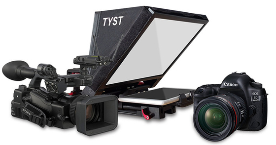 TY330 -Outlet 7-11&quot; Tablet DSLR Camera Teleprompter for Indoor and Outdoor Interviews
