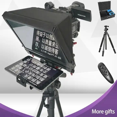 2-20 feet Operating Distance Portable Teleprompter for Android or iPad Broadcast