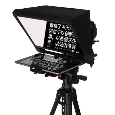 2-20 feet Operating Distance Portable Teleprompter for Android or iPad Broadcast
