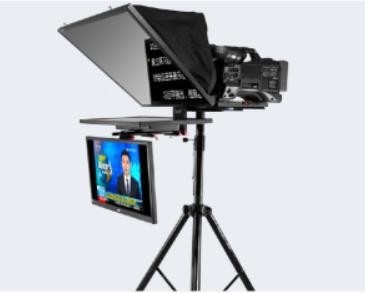High Brightness Dual Screen 21 inch Built-in Prompter Computer for Speech Studio Room