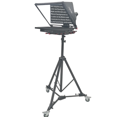 Professional TV Studio Equipment 24inch Single Screen Built-in Prompter with Auto-Mirror