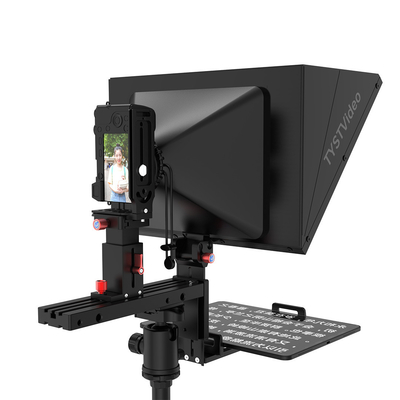 4-15 inch Mobile Phone/Tablet Prompting Teleprompter with Remote Control from TYST