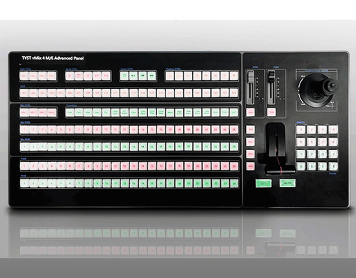 PTZ Input 4M/E TYST Switch Panel Keyboard VMIX Control Panel 4ME Real Time Live Slow Motion Playback Systems