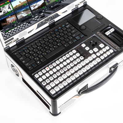 Tystvideovideo Guide All-In-One Machine Live Broadcast 17.3 Inch Matting Screen with Vmix Switcher