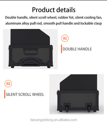 Adjustable Vertical View Angle TYSTVideo Control Teleprompter Studio