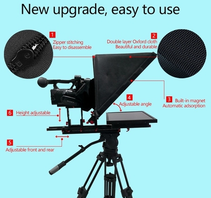 Embedded Teleprompter for Video Recording and Broadcasting on Windows 7