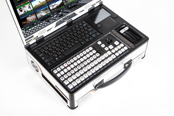12 Channel Built-in Switcher Network Portable HD Video Recording And Broadcasting All In One Machine