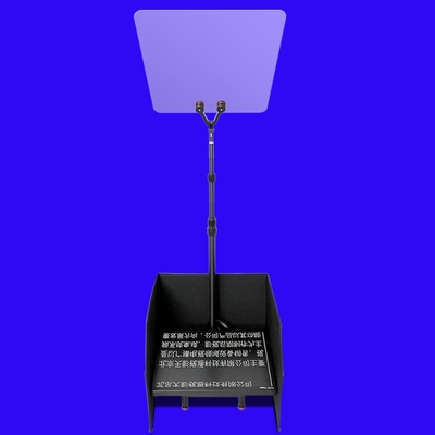 17 inch Teleprompter for TV Video Conferences and Live Events 97% Light Transmittance