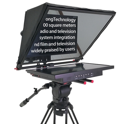 21G-GH 21inch Single Screen Studio Teleprompter with Professional Tripod and Casters