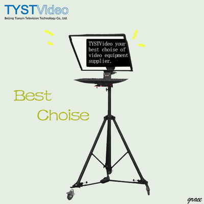 TS240 24 inch Studios TV broadcasting teleprompter VIDEO with wireless controller