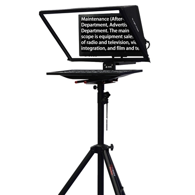 TS240 24 inch Studios TV broadcasting teleprompter VIDEO with wireless controller