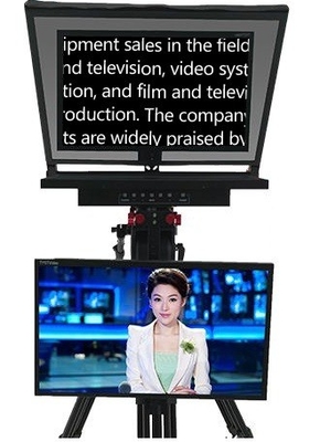 24M2H 24 inch Built-in Prompter Computer for Speech Studio Dual Screen Teleprompter