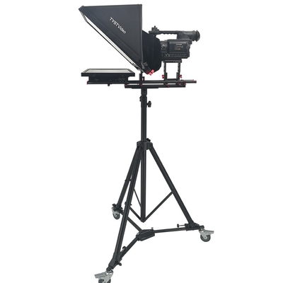 24inch Single Screen Built-in Prompter Auto-Mirror for Broadcast Teleprompter Remoter