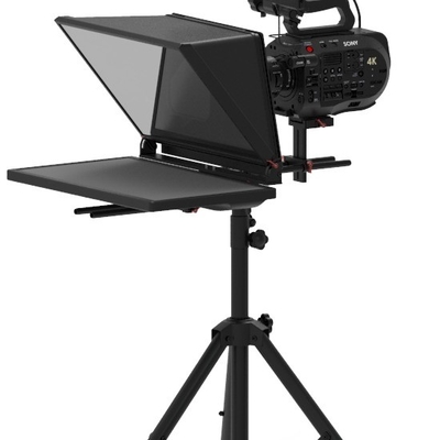 TS200 Teleprompter 20 inch Single Monitor Studio Autocue with Adjustable Holder Mount