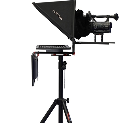 TYSTVideo 24 inch Large Screen Dual Screen Stand Teleprompter for Studio Station