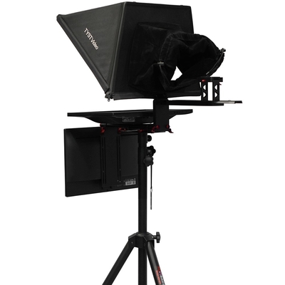 TYSTVideo 24 inch Large Screen Dual Screen Stand Teleprompter for Studio Station