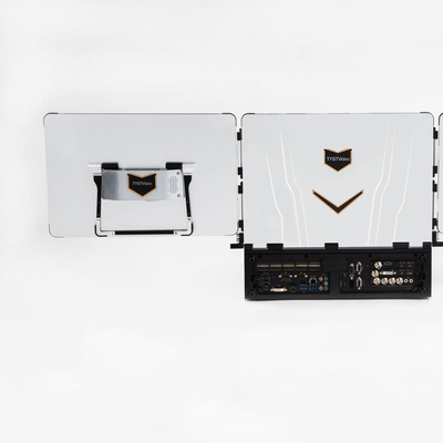 Internet Signal Source 17.3 Inch Three Screen Live Streaming Equipment for Portable Outdoor Sport Game