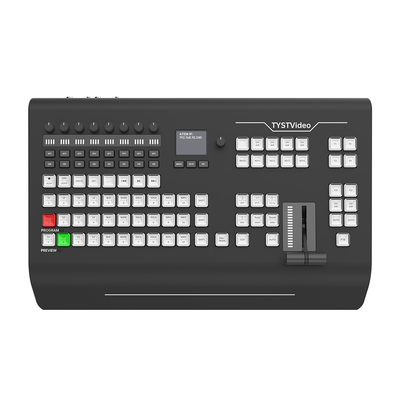 Live Broadcast Video Switcher with Built-in Tally Trigger and Guide Switching Station