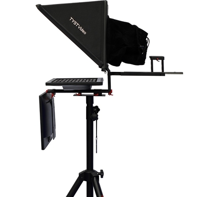 TYSTVideo 24 inch Large Screen Dual Screen Stand Teleprompter for Studio Station