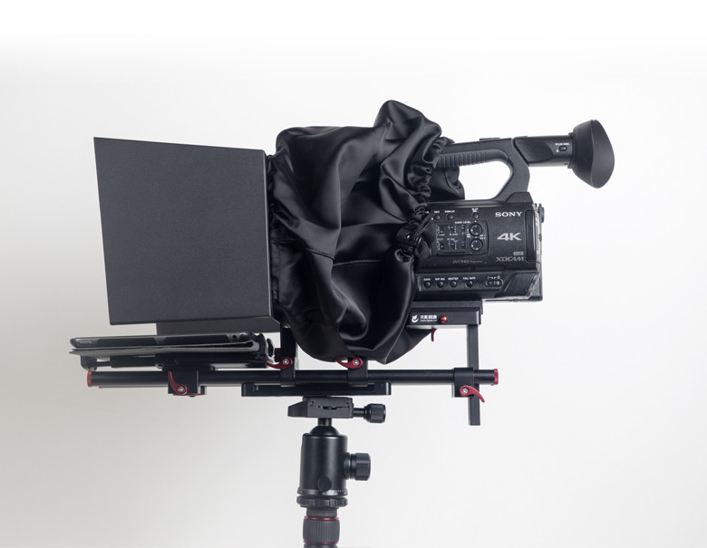 Universal Portable Teleprompter for Tablet/DSLR Camera Video Recording Live Streaming