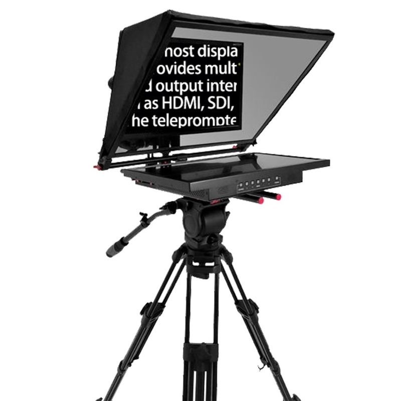 21 inch High Cost Performance Broadcast News Teleprompter with 1000 Nit Monitor Brightness