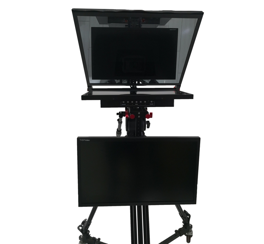 24 Inch Live Broadcast Studio Prompter with Built-in Computer and Bestview Video Support