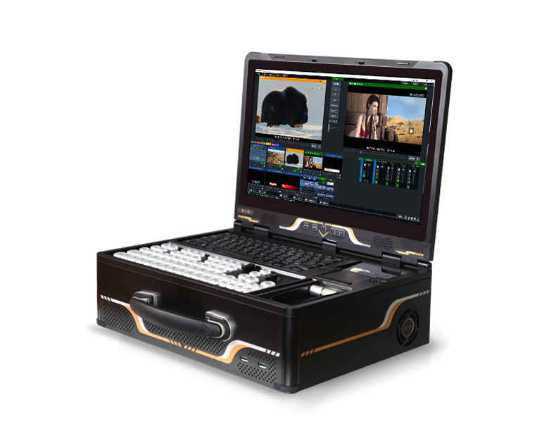 Live Streaming All-in-one Machine G240 HD version i9 with VMIX Live Broadcast and 17.3 inch Screen