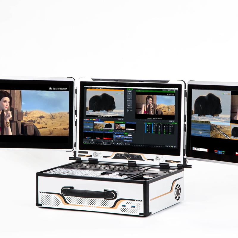 17.3 inch TYSTVideo Media Broadcast All-in-one Machine with 16G RAM and vMix Livestream