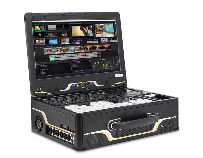 Private Mold vMix Streaming All-in-one Computer with 17.3 Inch Monitor TYSTDIRCT AIO PC